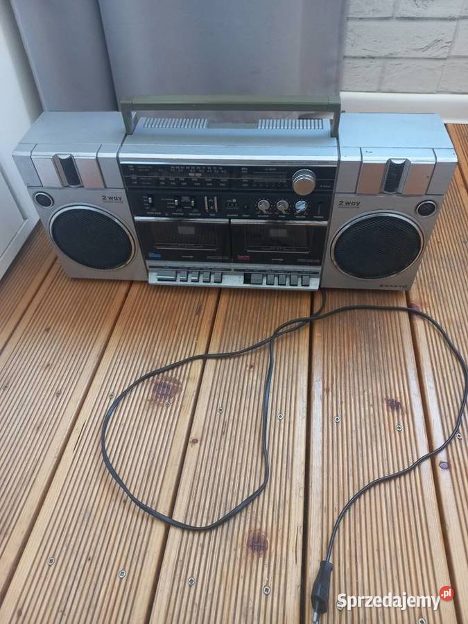 Sanyo radiomagnetofon uszkodzony Warszawa