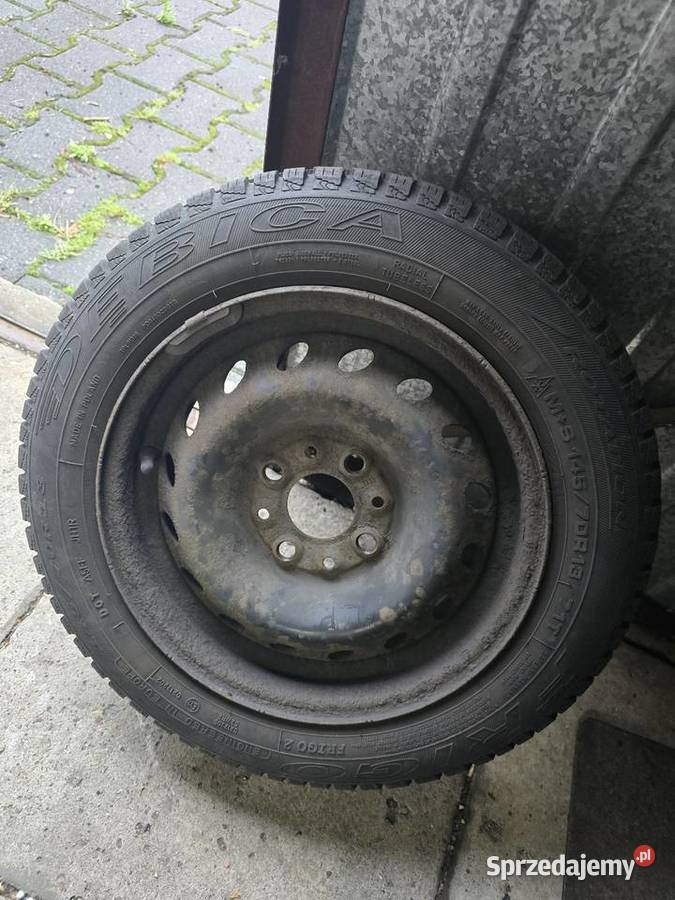 Koła zimowe stalowe 4x98 Opony 145x70R13 Łódź