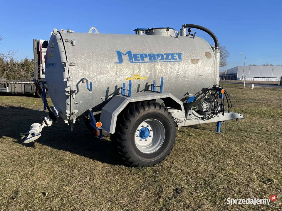 Beczkowóz meprozet Kościan 2017 r 6000l Meprozet Łowicz sprzedam