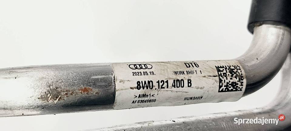 PRZEWÓD RURA DOLOT AUDI A4 B9 QUATTRO Lipno