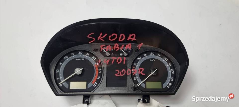 LICZNIK ZEGAR SKODA FABIA I 6Y0920883E kujawsko-pomorskie