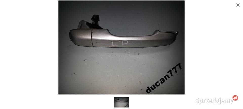 klamka zewnętrzna lewa przód volvo S70 V70 Motoryzacja Jelcz-Laskowice sprzedam