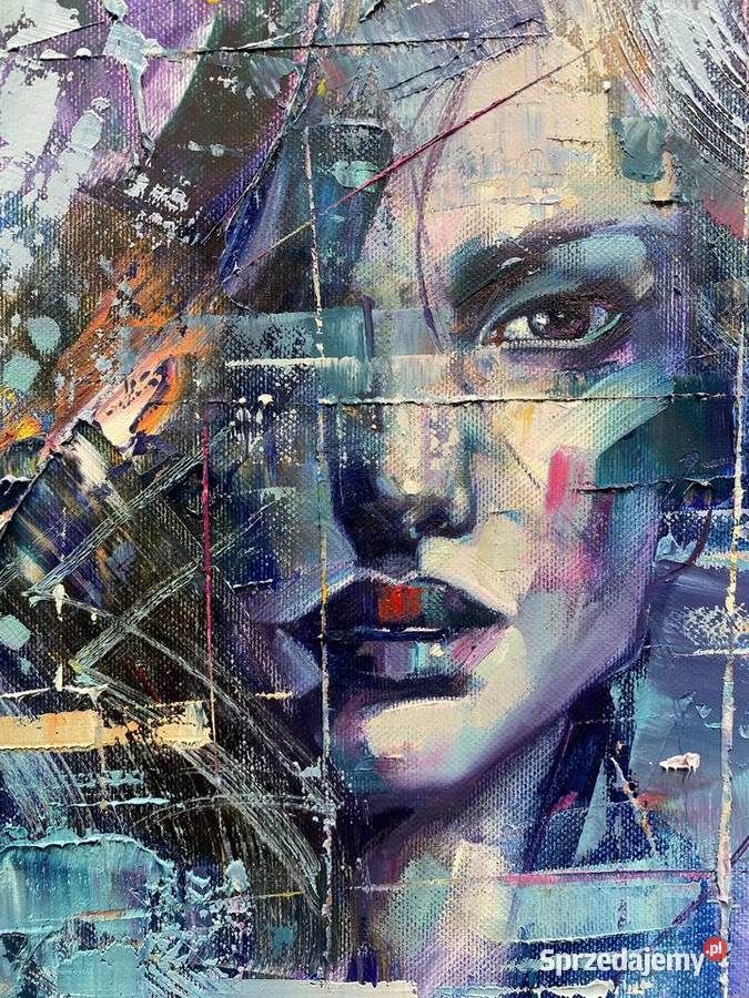 Pitsko Giennadij 50x40 Nimfa obraz olejny Rumia