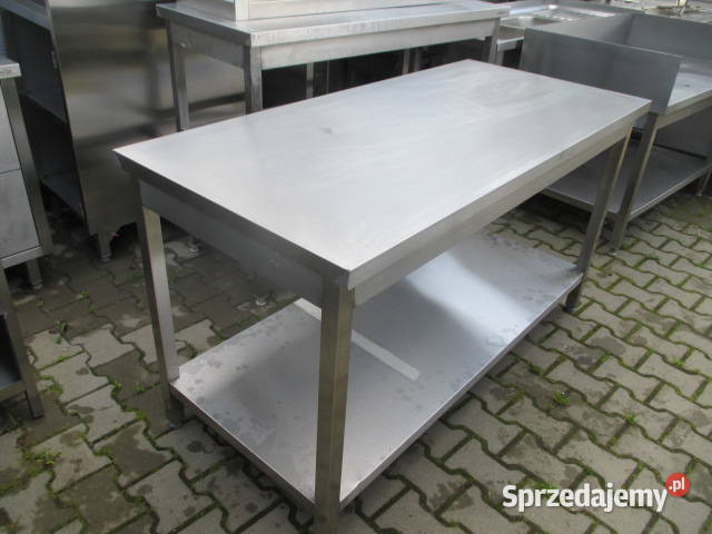 STÓŁ GASTRONOMICZNY CENTRALNY Z PÓŁKĄ 1507085