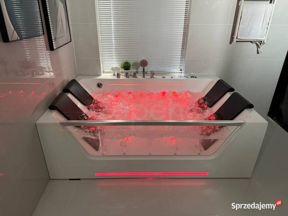 Wanna z hydromasażem C509 22 prostokątna Grabówka