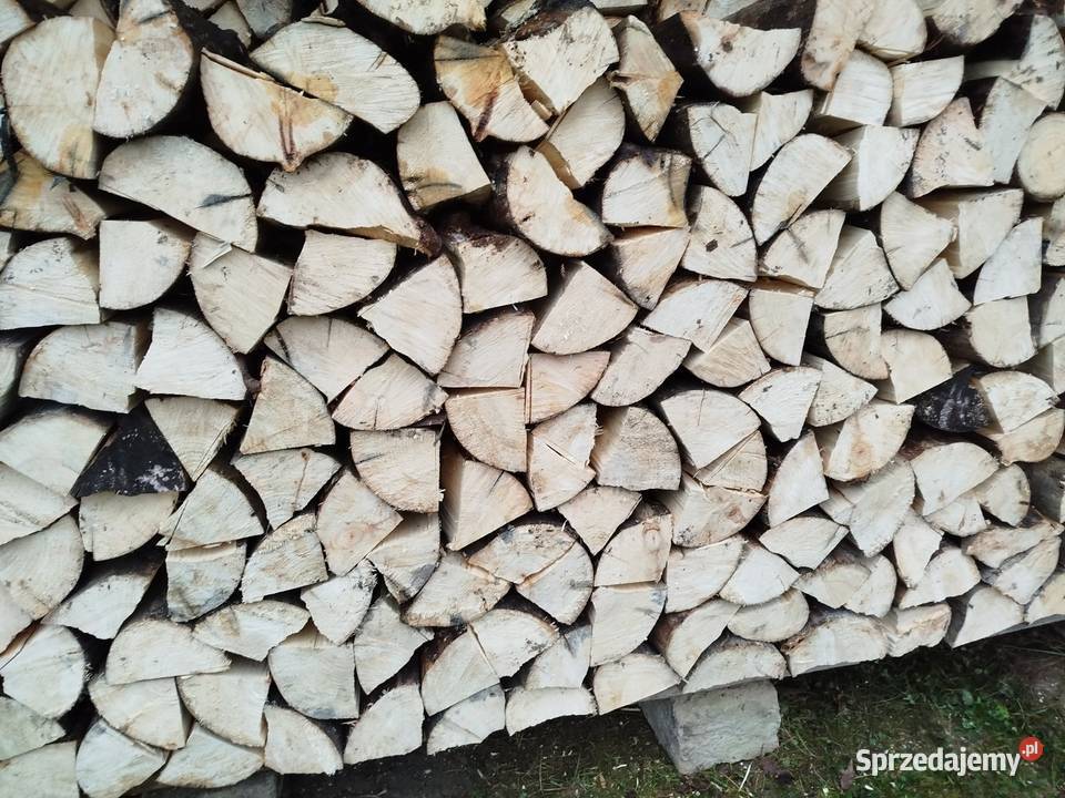 Drewno HIT opałowe bez kory San Tong kominkowe Opał Nisko