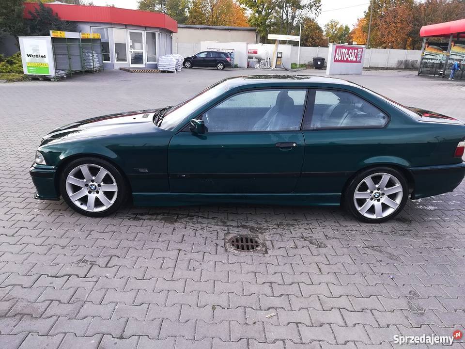 bmw e36 coupe 20 sekwencja m pakiet zielony Seria 3 Samochody osobowe łódzkie
