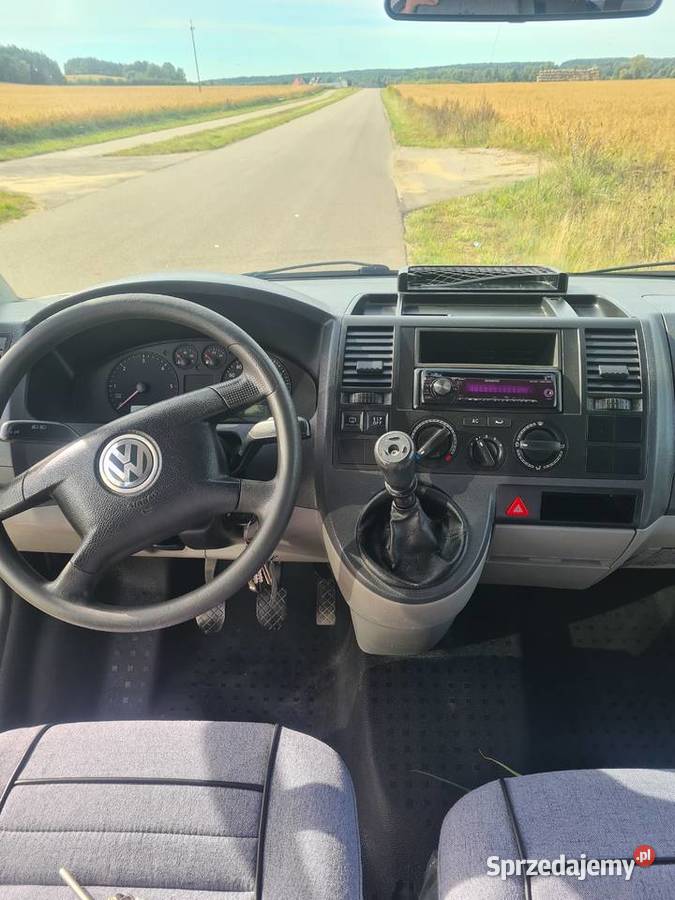 Vw Transporter t5 doka klima niski przebieg 175 warmińsko-mazurskie