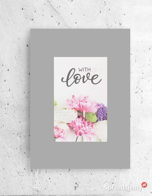 pastelowy plakat A4 love plakat 21x30 love Zawiercie