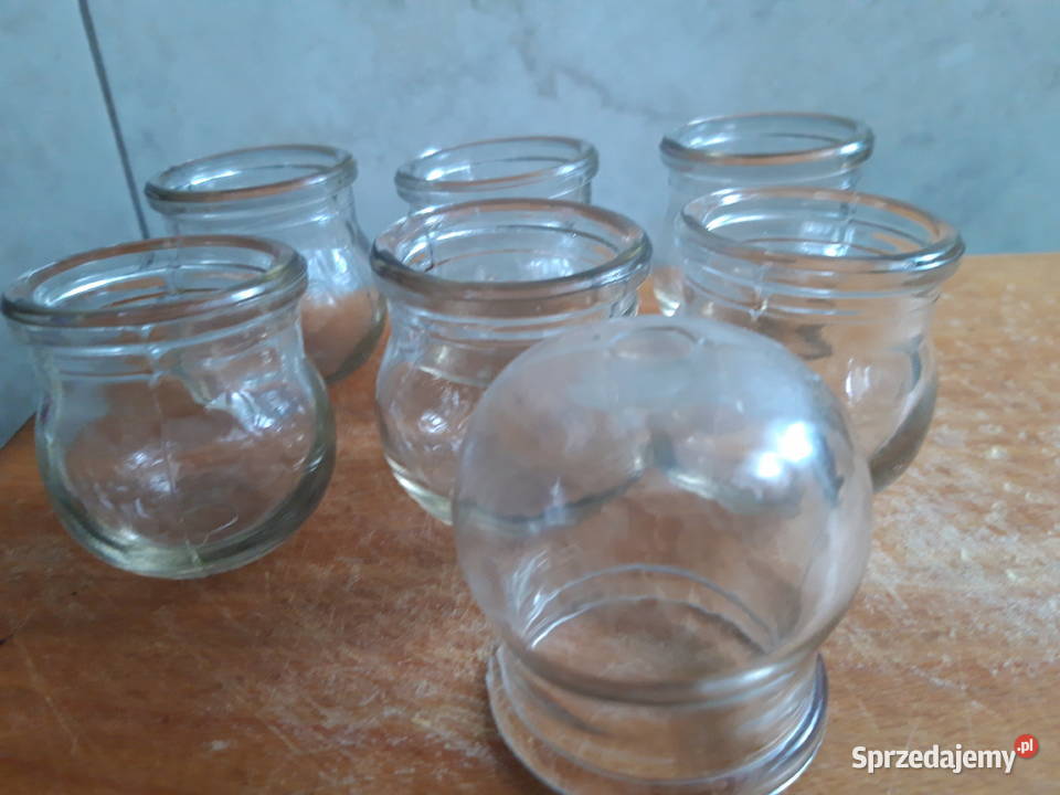 stare bańki lekarskie ogniowe mini wazoniki 7