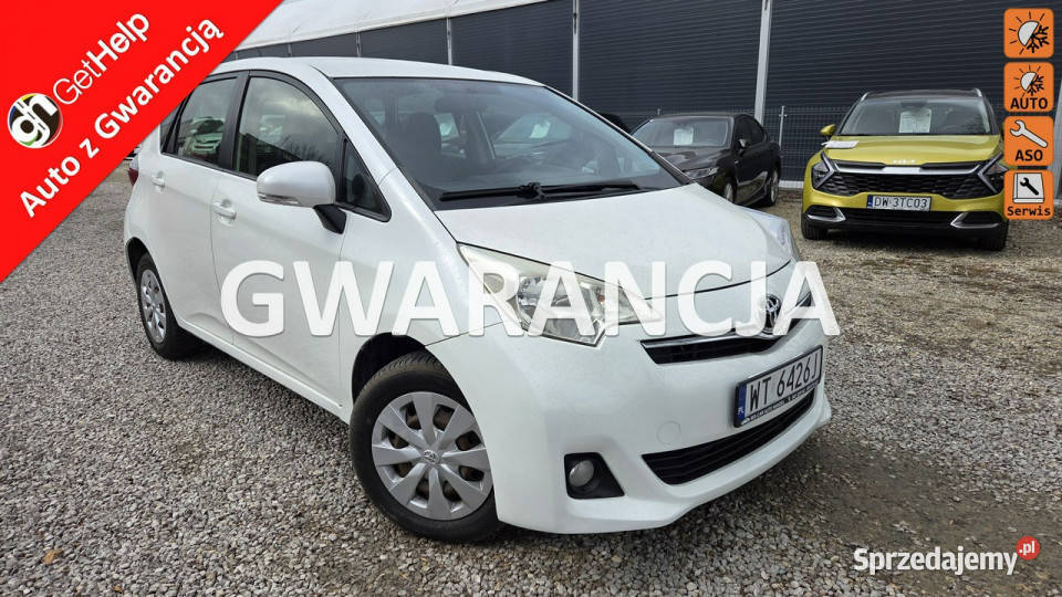 Toyota Verso S 13 Vvti 101 Kamera Klima Serwis serwisowany w ASO mazowieckie Otwock Mały