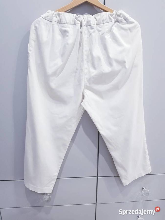 Damskie bawełniane spodnie w dużym rozmiarze