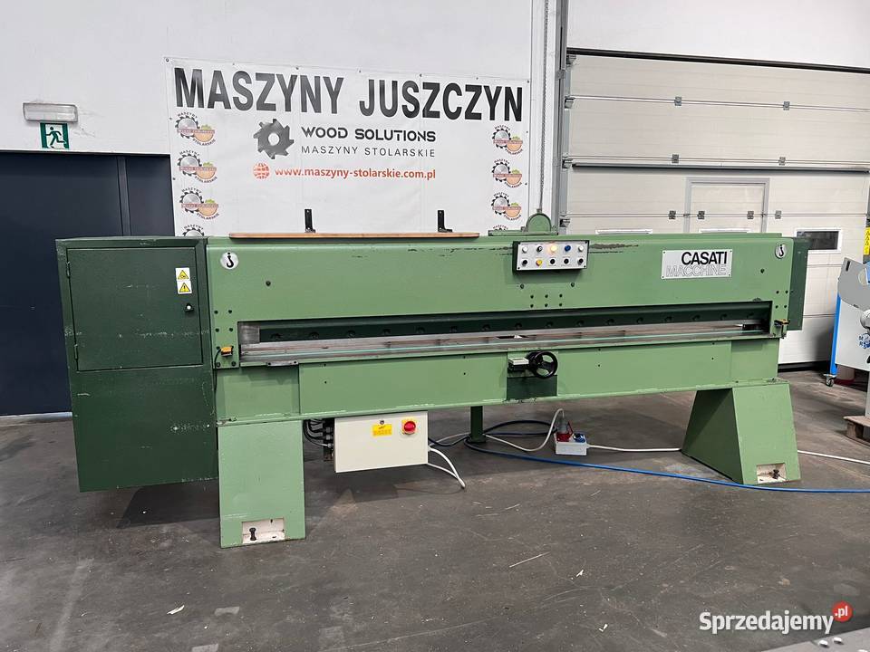 Gilotyna do forniru Casati Macchine CIM31 Biznes i Przemysł Juszczyn