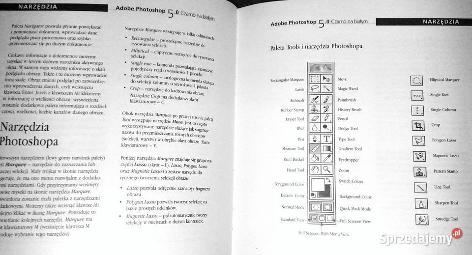 Czarno na białym Adobe Photoshop 50 Paweł Rok wydania 2000 Chełm