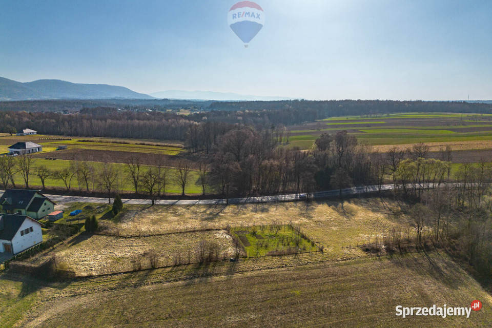 Działką usługowa droga powiatowa Hecznarowice inwestycyjna