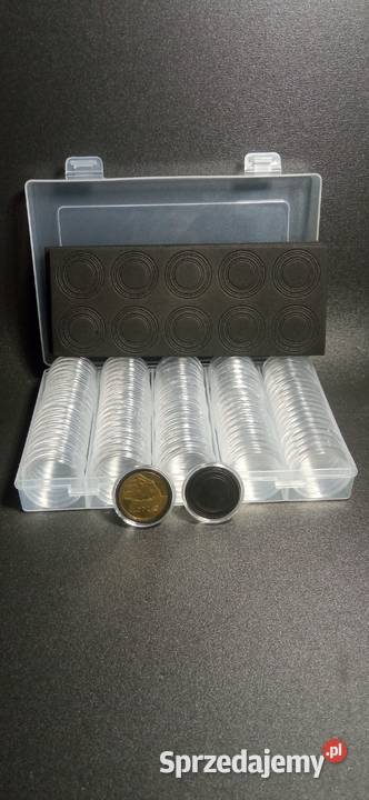 Kapsle na monety 30 mm z regulacją średnicy Szczecin