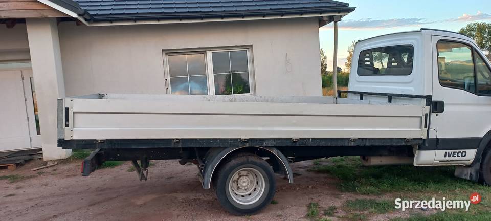 zabudowa skrzynia paka 430x230 aluminiowa iveco Żerdź