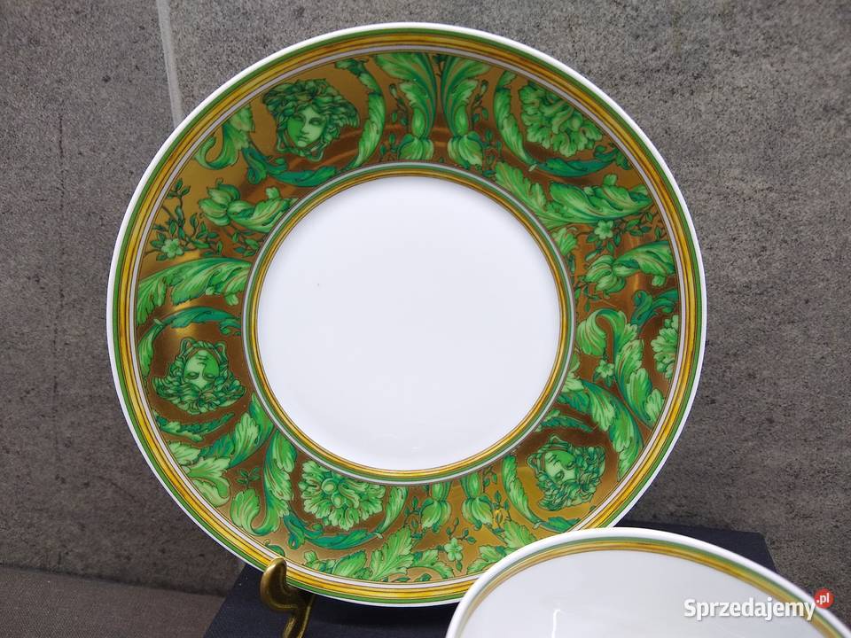 Filiżanka Rosenthal Versace Medusa Garland Green Kalisz