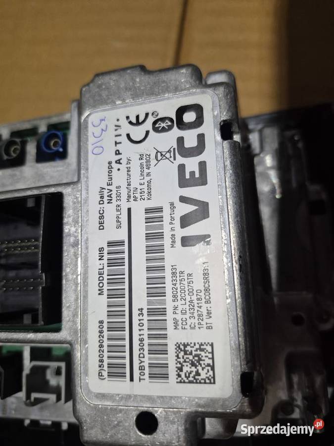 Radio Iveco Daily 6 lubuskie Obłotne