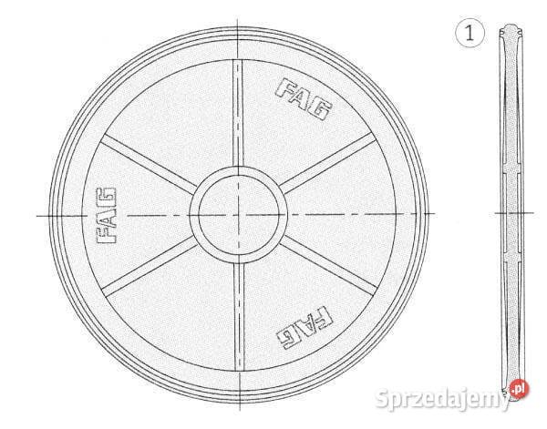 Pokrywa zamykająca oprawy SES EDK516613 Kamionna