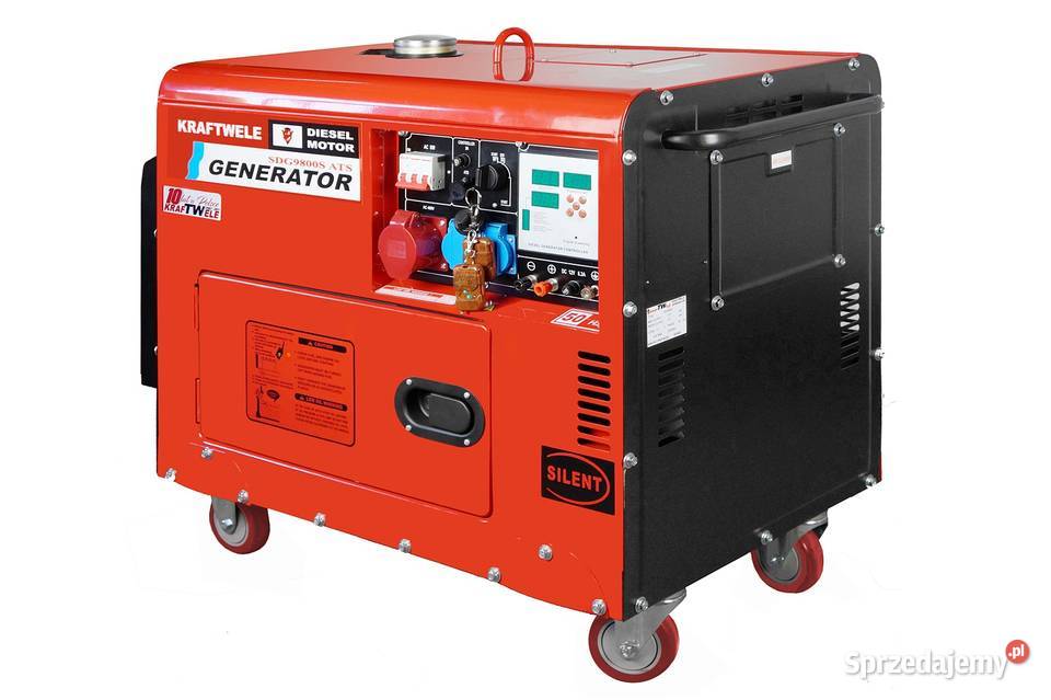 AGREGAT GENERATOR PRĄDOTWÓRCZY 98KW 3F SILENT Spalinowe Ząbkowice Śląskie