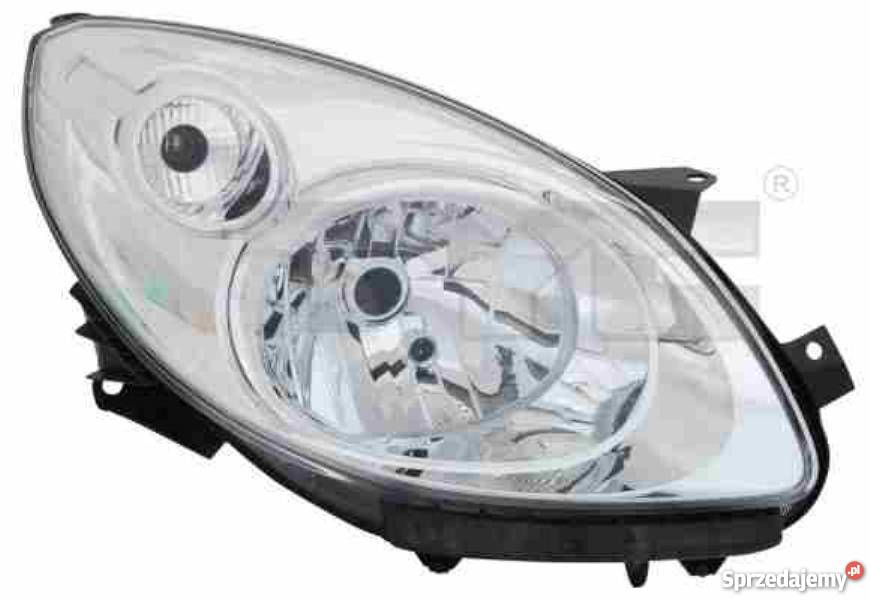 REFLEKTOR PR Z SIL H4 SREBRNY RENAULT TWINGO II osobowe