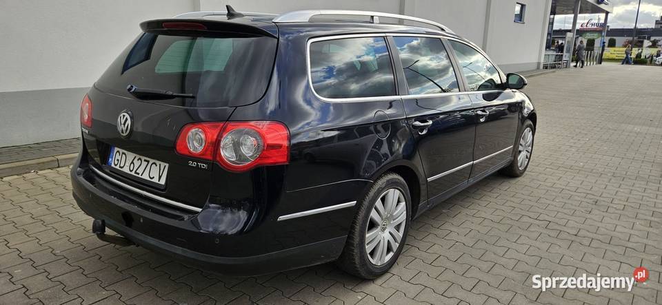 VW Passat 2008r 20 TDi 170 stan bogata wersja Elbląg