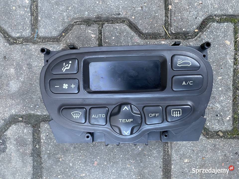 PANEL STEROWANIA KLIMATYZACJĄ Peugeot 206 wyposażenie elektryczne