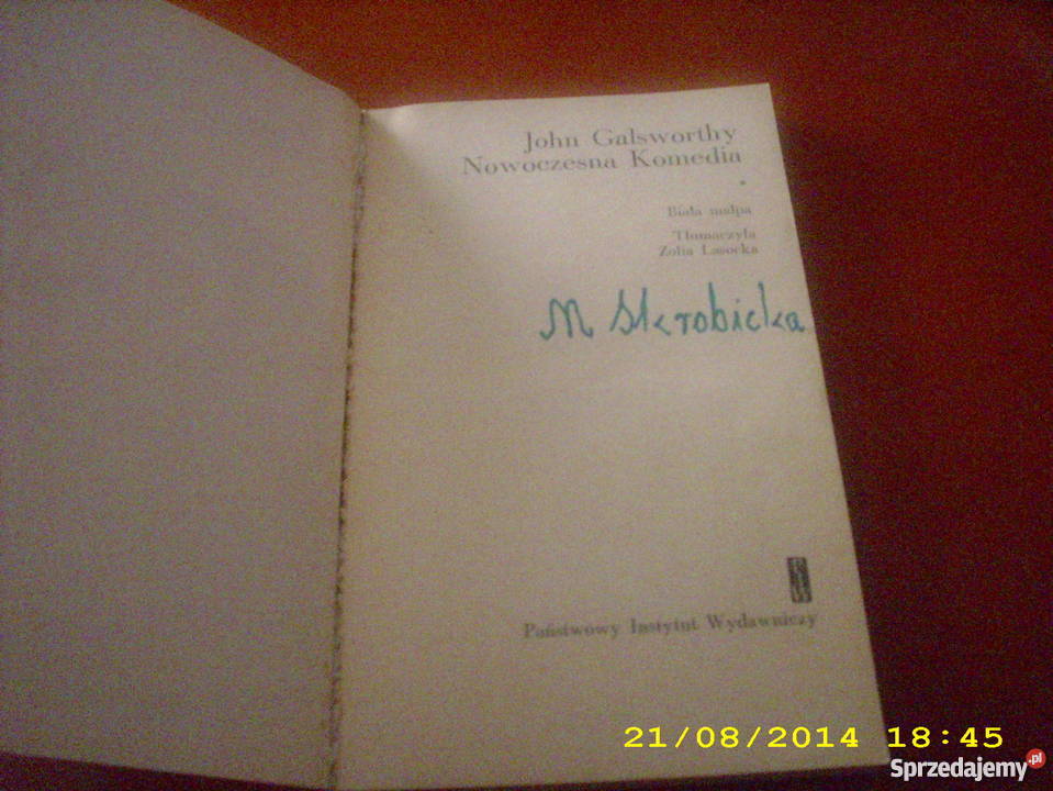 Nowoczesna komedia J Galsworthy zachodniopomorskie Goleniów