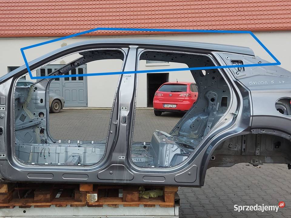 Chery Omoda 5 2024 dach poszycie płat dachu dolnośląskie