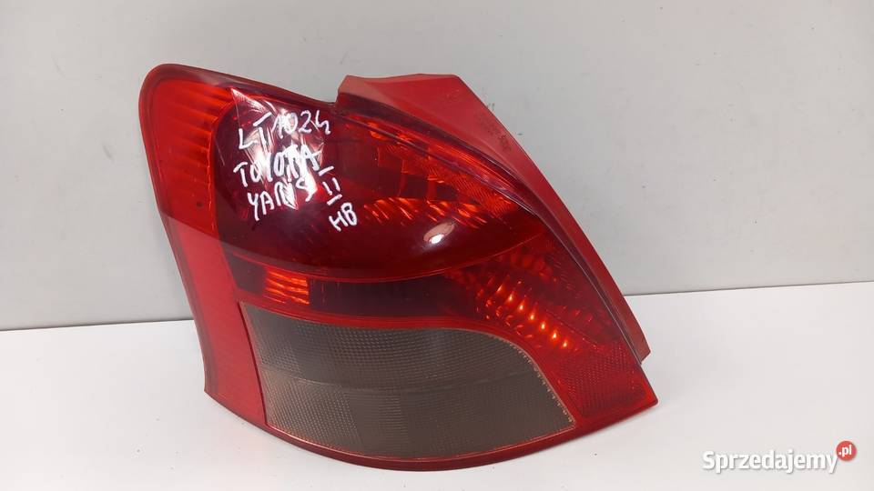 TOYOTA YARIS II HB LAMPA TYŁ LEWA osobowe Zbierkowo