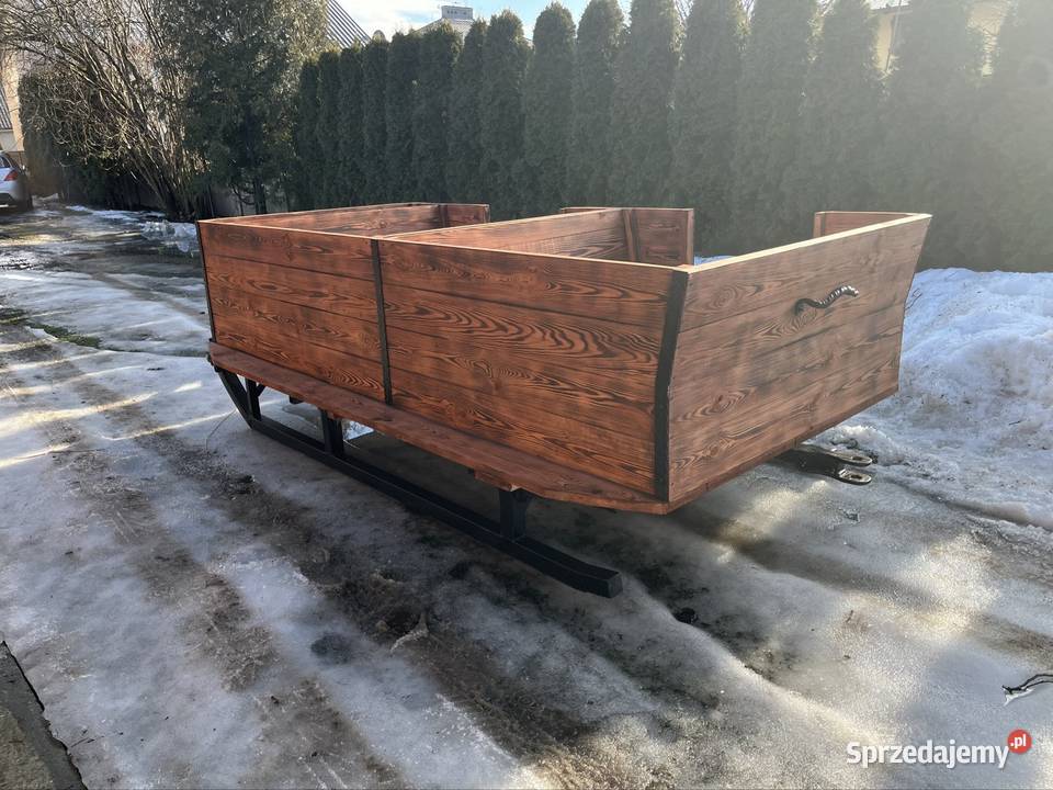 Sanie kuligowe 12osobowe PREMIUMmahoń do quada Tarnogóra