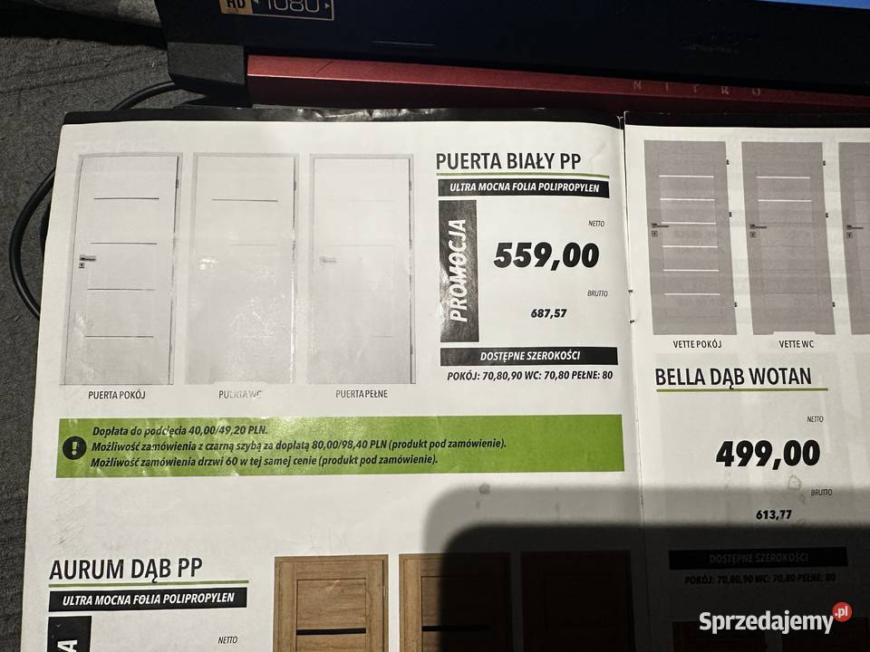 Ościeżnica regulowana gr muru 10 PUERTAV BIAŁY Pozostałe Łódź