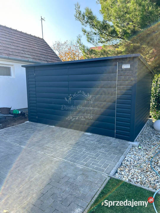 Schowek Domek ogrodowy 4x3m Brama dwuskrzydłowa Domki narzędziowe Miastko sprzedam