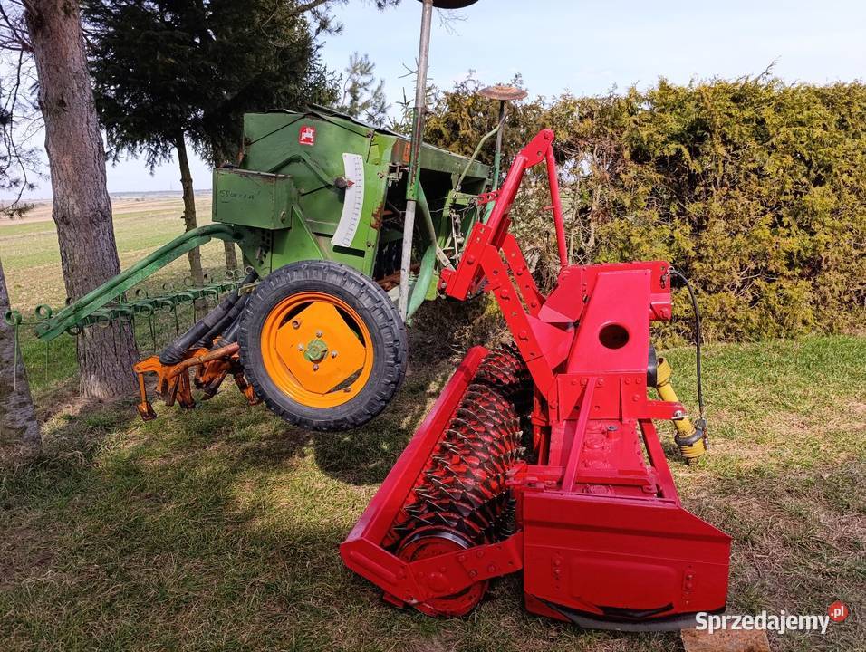 Brona wirowa aktywna 3m agregat uprawowo siewny Zamość