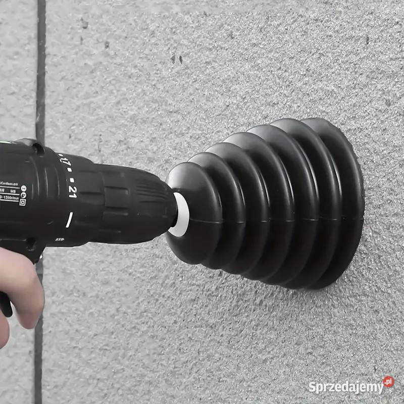 WIERĆ bez pyłu osłona przeciwpyłowa do wiertarki wielkopolskie