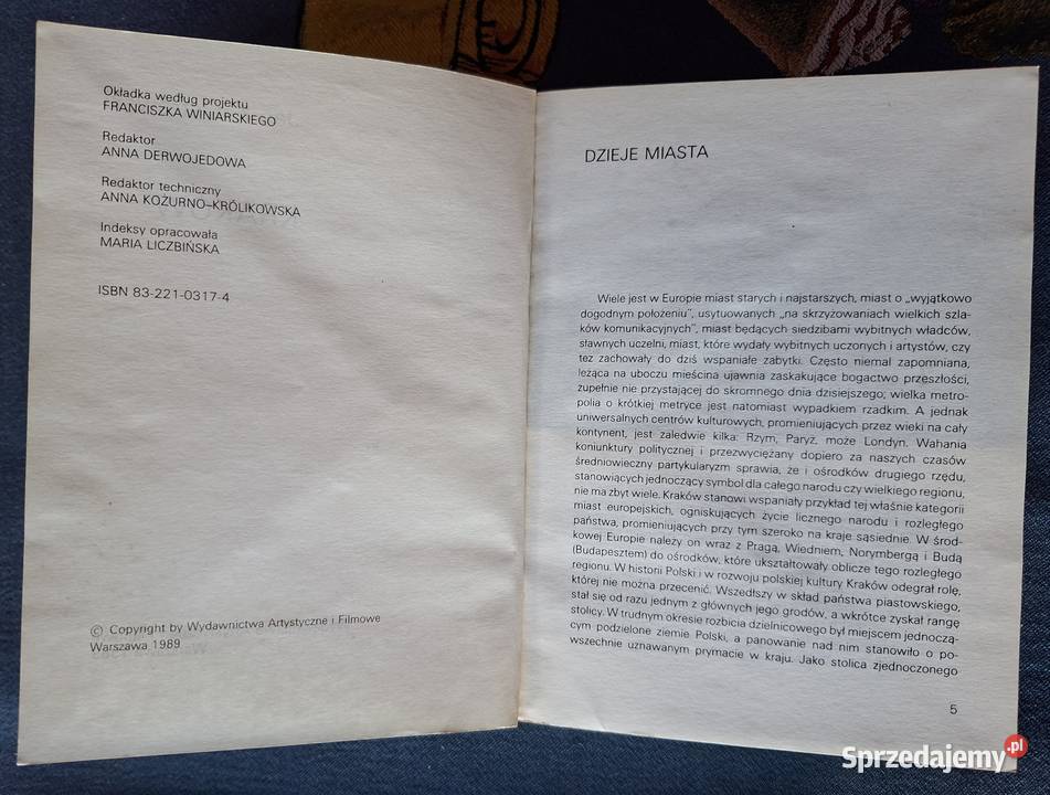 Artystyczne stolice świata Kraków Jan K