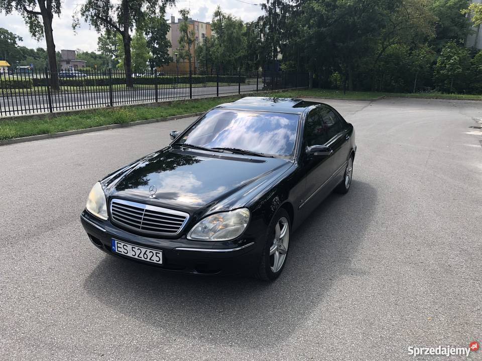 MercedesBenz S500 Long bogate wyposażenie podgrzewane fotele Skierniewice sprzedam