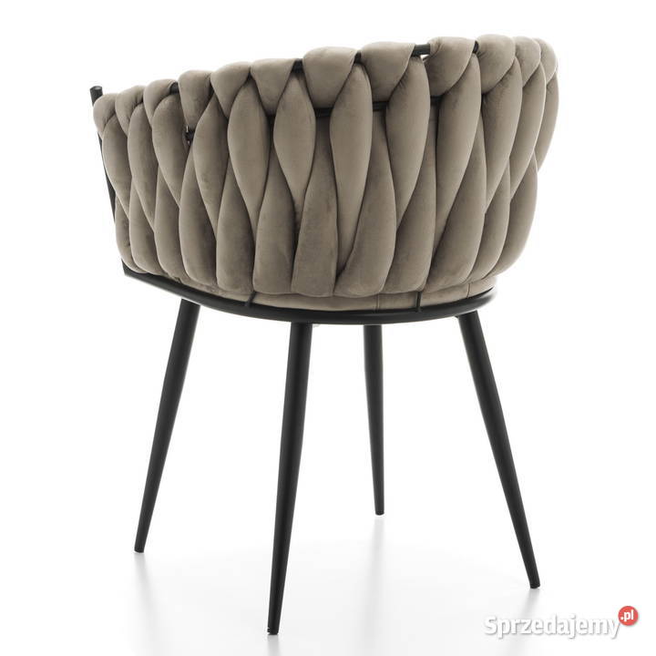 Ceimnobeżowe Krzesło Latina Wysyłka 24H Dostawa Tarchały Małe