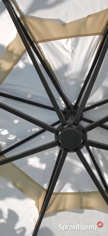 Elegancki parasol ogrodowy Kłodzko
