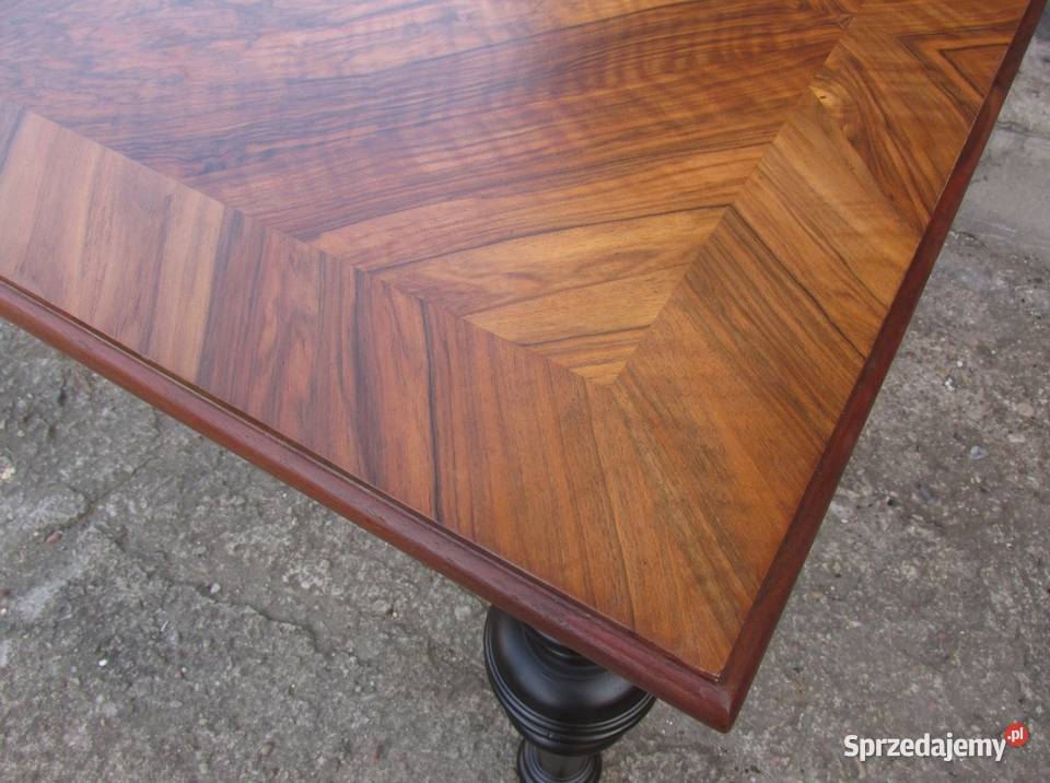 Stół eklektyczny 1890 industrialny orzech podlaskie Białystok sprzedam