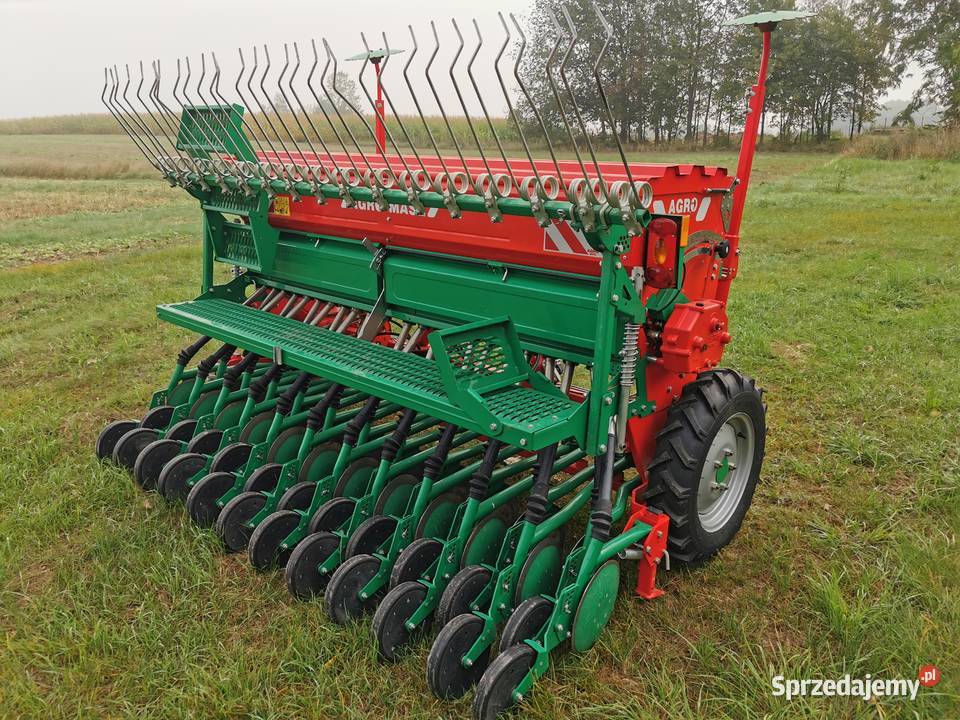 Siewnik Agro maszAgromasz 27m talerzowy Siewniki i sadzarki Rolnictwo łódzkie Bełchatów