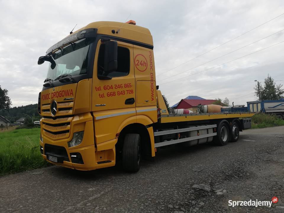 Pomoc Drogowa Mercedes Actros