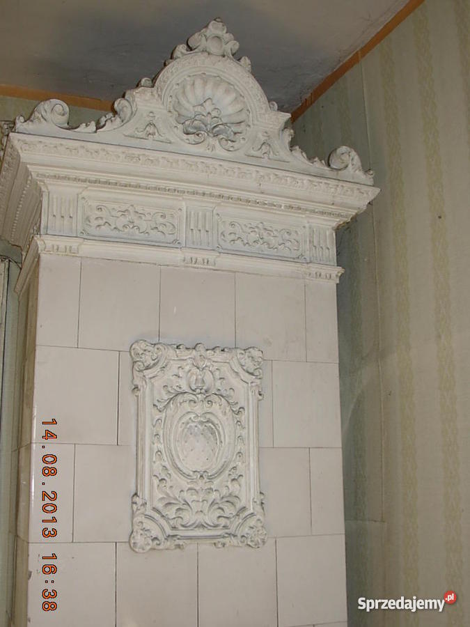piec kaflowy z XIX w Antyki, Sztuka, Kolekcje kujawsko-pomorskie Inowrocław
