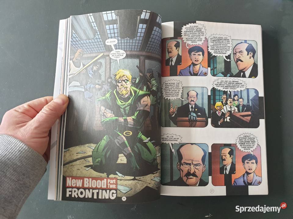 Green Arrow Moving Targets oryginalny komiks DC Gdynia