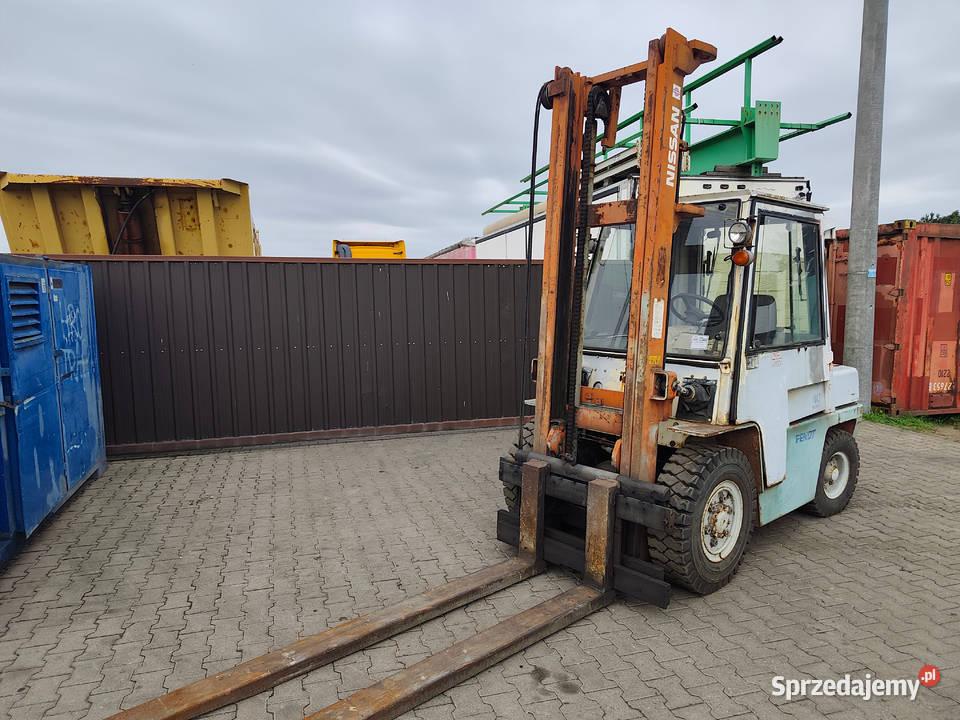 Wózek widłowy Diesel Nissan WF03A33U 1990r wielkopolskie Strzyżew