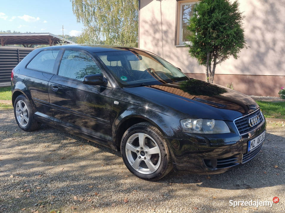 Audi A3 3drzwiowe 16 102 BENZ alu klimatronik A3 podkarpackie Rymanów