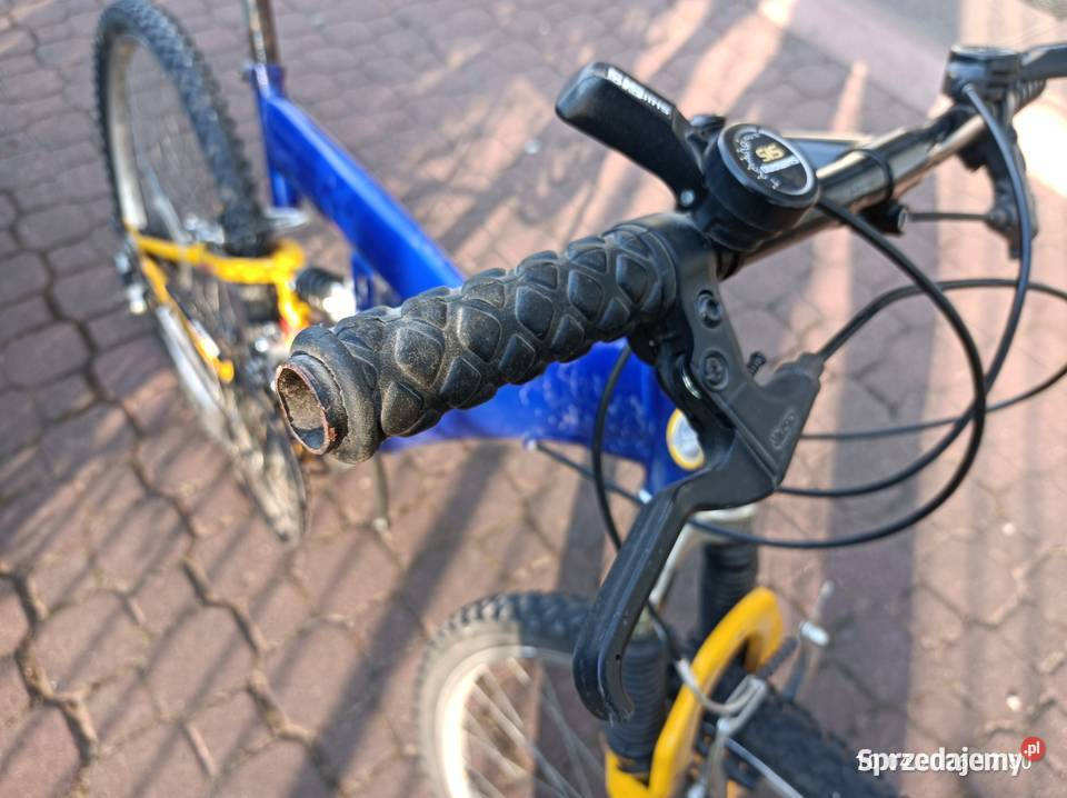 Rower młodzieżowy z amortyzatorami przód tył Łomianki sprzedam