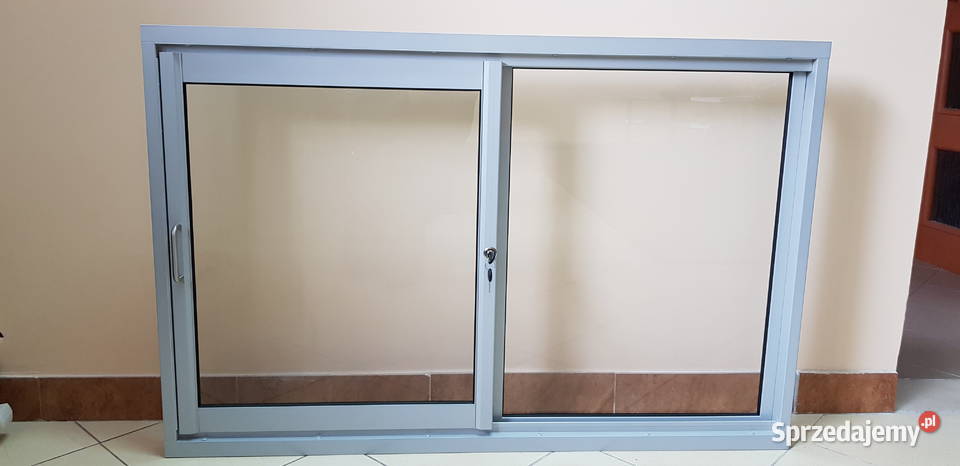 OKNO okna przesuwne w bok aluminiowe do baru Giżycko sprzedam