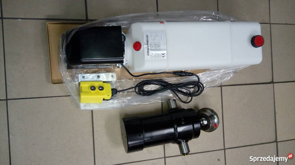 Agregat 12V 16kW z siłownikiem 335mm skok 1050mm kujawsko-pomorskie sprzedam